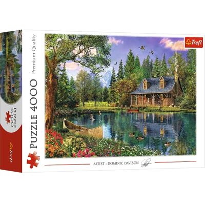 Trefl Puzzels 4000 Stukjes, Middagidylle, Grote puzzel Voor kinderen en volwassenen vanaf 14 jaar, hoogwaardig, creatief tijdverdrijf, nauwkeurig op elkaar afgestemd, ontspanning Trefl Puzzels 4000 Stukjes, Middagidylle, Grote puzzel Voor kinderen en volwassenen vanaf 14 jaar, hoogwaardig, creatief tijdverdrijf, nauwkeurig op elkaar afgestemd, ontspanning