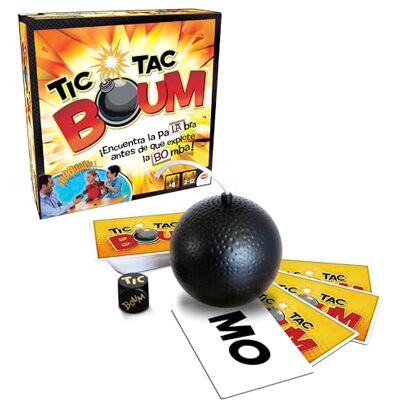 Bizak Tic TAC Boum bordspel voor kinderen vanaf 8 jaar, grappig kaart- en leerspel voor 2 tot 12 spelers, leert nieuwe woorden, ontwikkelt taalvaardigheden (64550487) Bizak Tic TAC Boum bordspel voor kinderen vanaf 8 jaar, grappig kaart- en leerspel voor 2 tot 12 spelers, leert nieuwe woorden, ontwikkelt taalvaardigheden (64550487)