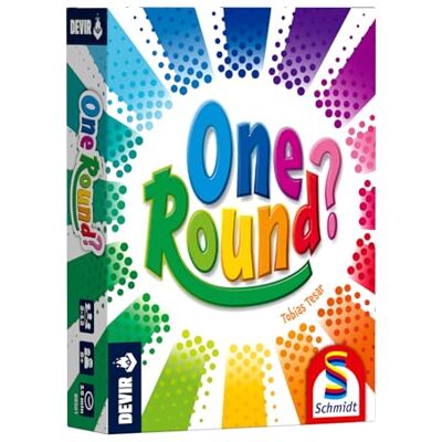 Devir One Round? Partyspel Woordverband en, familie en coöperaties, 2-12 spelers, Spaanse versie Devir One Round? Partyspel Woordverband en, familie en coöperaties, 2-12 spelers, Spaanse versie