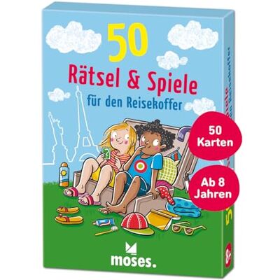 moses 50 Rätsel & Spiele für den Reisekoffer moses 50 Rätsel & Spiele für den Reisekoffer