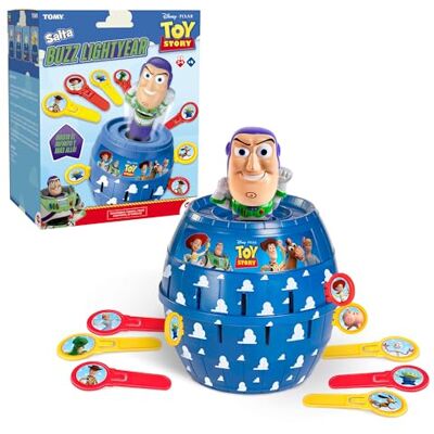 Bizak Salta Buzz Lightyear, 30693938 Actie-spel met officieel Toy Story-figuur, stokjes met karakters, vanaf 4 jaar Bizak Salta Buzz Lightyear, 30693938 Actie-spel met officieel Toy Story-figuur, stokjes met karakters, vanaf 4 jaar