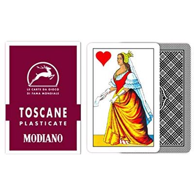 Modiano grote toscaanse speelkaarten nr. 85 Modiano grote toscaanse speelkaarten nr. 85
