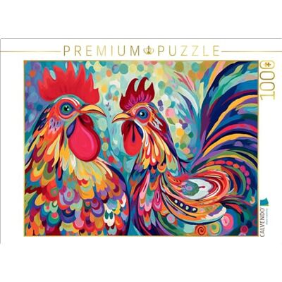 CALVENDO Puzzel op het kippenhof, 1000 stukjes, legformaat 64 x 48 cm, fotopuzzel voor gelukkige uren CALVENDO Puzzel op het kippenhof, 1000 stukjes, legformaat 64 x 48 cm, fotopuzzel voor gelukkige uren