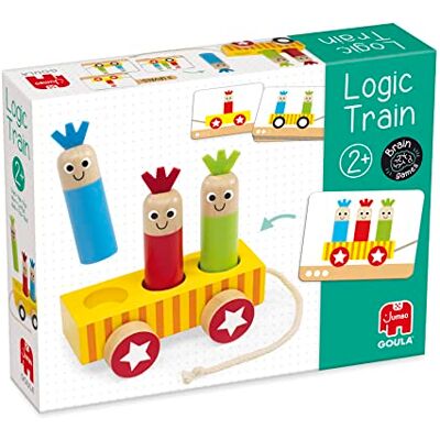 Goula Logic Train Logic-spelletjes voor kinderen vanaf 2 jaar Goula Logic Train Logic-spelletjes voor kinderen vanaf 2 jaar