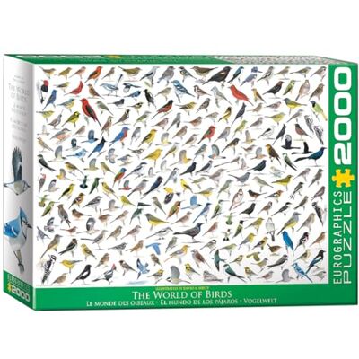 Eurographics Wereld van Vogels 2000-delige Puzzel Eurographics Wereld van Vogels 2000-delige Puzzel