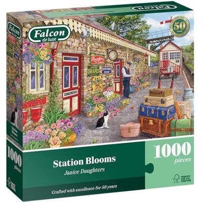 Falcon Station Blooms – Legpuzzel van 1000 Stukjes voor Volwassenen Prachtig Geïllustreerde 1000‑Stuks Puzzels voor Volwassenen – Leuk Cadeau & Activiteit voor Thuis Falcon Station Blooms – Legpuzzel van 1000 Stukjes voor Volwassenen Prachtig Geïllustreerde 1000‑Stuks Puzzels voor Volwassenen – Leuk Cadeau & Activiteit voor Thuis