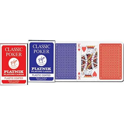 Piatnik Classic poker: 55 CARTES Piatnik Classic poker: 55 CARTES
