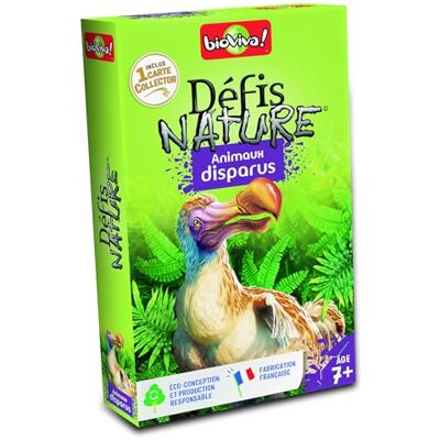 Bioviva DEFIS NATURE ANIMAUX DISPARUS (7+) Bioviva DEFIS NATURE ANIMAUX DISPARUS (7+)