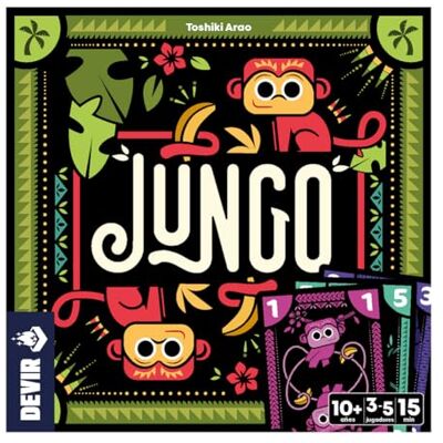 Devir Jungo - Gemakkelijk en leuk kaartspel - Bordspel Devir Jungo - Gemakkelijk en leuk kaartspel - Bordspel