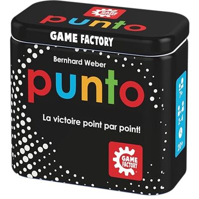Game Factory Atalia Punto Strategisch gezelschapsspel voor 2 tot 8 spelers vanaf 7 jaar 20 minuten snel en slim Game Factory Atalia Punto Strategisch gezelschapsspel voor 2 tot 8 spelers vanaf 7 jaar 20 minuten snel en slim