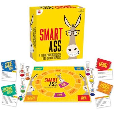 Bizak Smart Ass Ratet eerste vragenspel, +12 jaar (64630001) Bizak Smart Ass Ratet eerste vragenspel, +12 jaar (64630001)