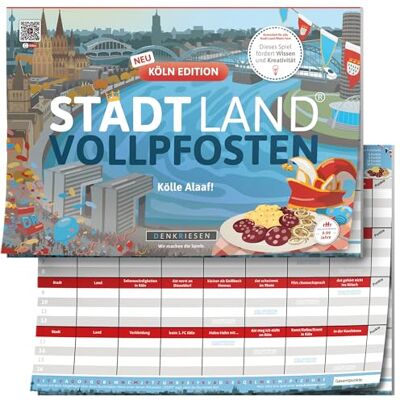 DENKRIESEN STADT LAND VOLLPFOSTEN® KÖLN EDITION "Kölle Alaaf!" A4: Kölle Alaaf! DENKRIESEN STADT LAND VOLLPFOSTEN® KÖLN EDITION "Kölle Alaaf!" A4: Kölle Alaaf!