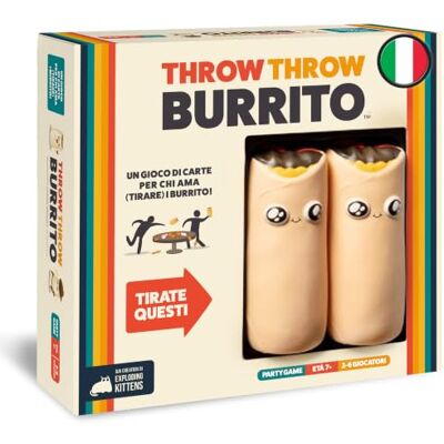 Asmodee Gooi Burrito Gioco da tavolo Edizione in Italiano (8535 ITALIA) Asmodee Gooi Burrito Gioco da tavolo Edizione in Italiano (8535 ITALIA)