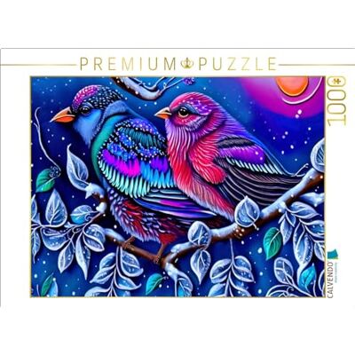 CALVENDO Puzzel vogels in de winter, 1000 stukjes, legformaat 64 x 48 cm, fotopuzzel voor gelukkige uren CALVENDO Puzzel vogels in de winter, 1000 stukjes, legformaat 64 x 48 cm, fotopuzzel voor gelukkige uren