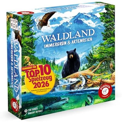 Piatnik 728099 Waldland Altijd groen en soortenrijk! Piatnik 728099 Waldland Altijd groen en soortenrijk!