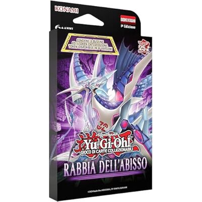 Yu-Gi-Oh! TCG RABBIA DELL'ABISSO (TUCKBOX 3 BÄCK) ITA Yu-Gi-Oh! TCG RABBIA DELL'ABISSO (TUCKBOX 3 BÄCK) ITA