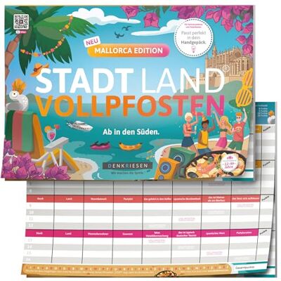 DENKRIESEN STADT LAND VOLLPFOSTEN® Mallorca Edition "Ab in den Süden": Mallorca Edition Ab in den Süden DENKRIESEN STADT LAND VOLLPFOSTEN® Mallorca Edition "Ab in den Süden": Mallorca Edition Ab in den Süden
