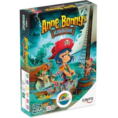 Cayro Anne Bonnies Malediction – bordspel – piratenavontuur – strategiespellen – 2 tot 5 spelers – familieplezier Cayro Anne Bonnies Malediction – bordspel – piratenavontuur – strategiespellen – 2 tot 5 spelers – familieplezier