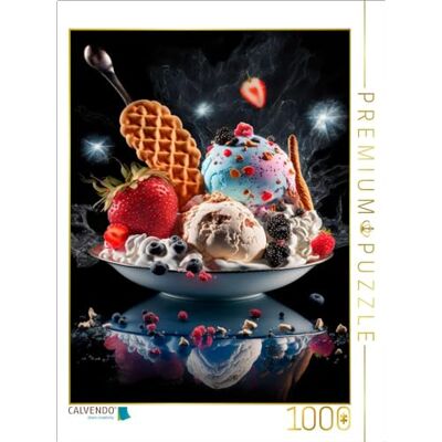 CALVENDO Puzzel IJs met vruchten 1000 stukjes legformaat 64 x 48 cm fotopuzzel voor gelukkige uren CALVENDO Puzzel IJs met vruchten 1000 stukjes legformaat 64 x 48 cm fotopuzzel voor gelukkige uren