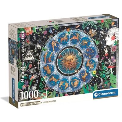Clementoni 1000 stuks. Astrologisch Tabel Puzzel Clementoni 1000 stuks. Astrologisch Tabel Puzzel