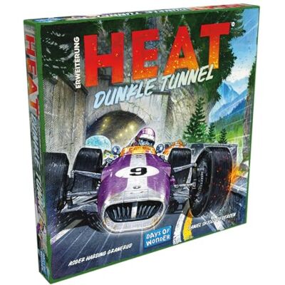 Days of Wonder , Heat Donkere tunnel, uitbreiding, Kennerspel, Racespel, 1-7 spelers, vanaf 10+ jaar, 60 minuten, Duits Days of Wonder , Heat Donkere tunnel, uitbreiding, Kennerspel, Racespel, 1-7 spelers, vanaf 10+ jaar, 60 minuten, Duits