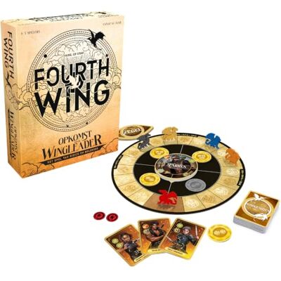 Goliath Fourth Wing – Opkomst van de Wingleader Bordspel gebaseerd op de gelijknamige Boekenserie vanaf 14 Jaar – Gezelschapsspel voor 1 – 5 Spelers Goliath Fourth Wing – Opkomst van de Wingleader Bordspel gebaseerd op de gelijknamige Boekenserie vanaf 14 Jaar – Gezelschapsspel voor 1 – 5 Spelers