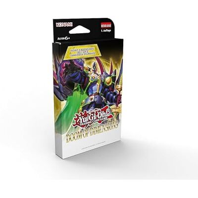 Yu-Gi-Oh Trading Card Game Doom of Dimensions Tuck Box 1e editie Duitse uitgave Yu-Gi-Oh Trading Card Game Doom of Dimensions Tuck Box 1e editie Duitse uitgave