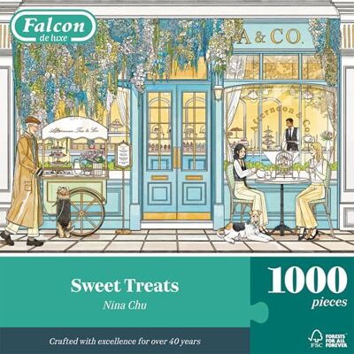 Falcon , Sweet Treats, 1000 stukjes puzzel, Legpuzzel volwassenen Falcon , Sweet Treats, 1000 stukjes puzzel, Legpuzzel volwassenen