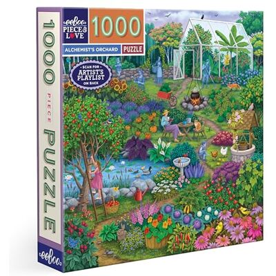 eeBoo Alchemist's Orchard - 1000 stukken - 23x23 in - Legpuzzel eeBoo Alchemist's Orchard - 1000 stukken - 23x23 in - Legpuzzel