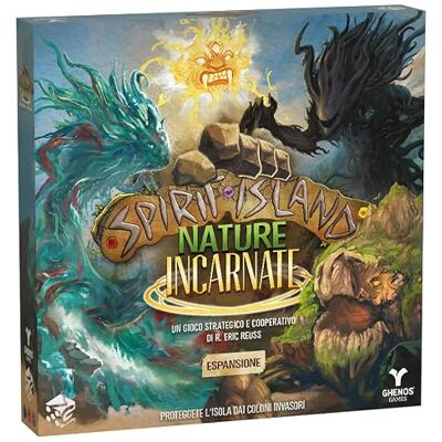 Ghenos Games Spirit Island: Nature Incarnate, coöperatief bordspel voor volwassenen en jongeren vanaf 14 jaar, 1-6 spelers, 90 minuten, Italiaanse editie (uitbreiding) Ghenos Games Spirit Island: Nature Incarnate, coöperatief bordspel voor volwassenen en jongeren vanaf 14 jaar, 1-6 spelers, 90 minuten, Italiaanse editie (uitbreiding)