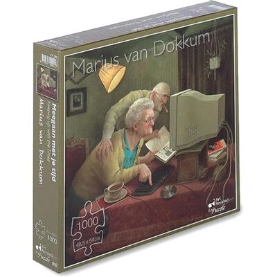 ART Marius van Dokkum - Meegaan met je tijd - Puzzel ART Marius van Dokkum - Meegaan met je tijd - Puzzel