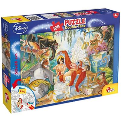 LISCIANI GIOCHI - Puzzle Double-Face Plus 108 - Puzzle LISCIANI GIOCHI - Puzzle Double-Face Plus 108 - Puzzle