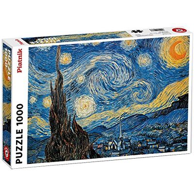 Piatnik Vincent Van Gogh Sternennacht. Puzzle 1000 Teile Piatnik Vincent Van Gogh Sternennacht. Puzzle 1000 Teile
