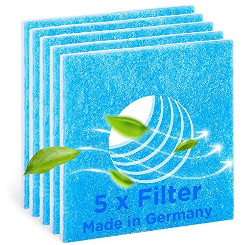 BremerLuft 5 filters geschikt voor LIMODOR ventilator Limot ventilatieapparaten LF/ELF en F/C, F-LF/5 00010 LIG vervangingsfilter stoffilter luchtfilter limodor-filter