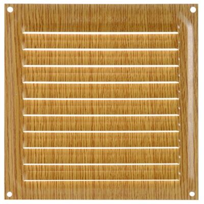 BRINOX - Hout 15x15 - Blister - Ventilatie rooster BRINOX - Hout 15x15 - Blister - Ventilatie rooster