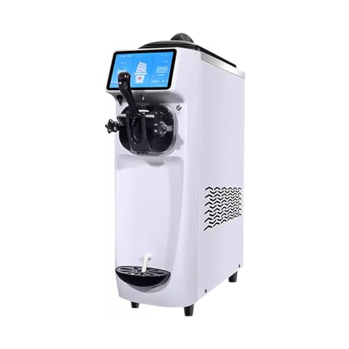 Hhaoran-9868 IJsmachine Commerciële ijsmachine Kleine ijsmachine Zoete kegelmachine Volautomatische desktop-ijsmachine Tafelmodel ijsmachine, leuk keukenapparaat