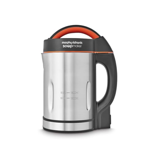 Morphy Richards 48822 Soepmaker, Roestvrij staal, 1000 W, 1,6 liter