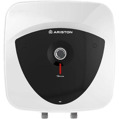 Ariston Andris Lux elektrische boiler, 15 liter, draagprofiel XXS, vermogen 2000 W, compact, eenvoudig te bedienen, ontworpen en vervaardigd voor installatie in Frankrijk. Ariston Andris Lux elektrische boiler, 15 liter, draagprofiel XXS, vermogen 2000 W, compact, eenvoudig te bedienen, ontworpen en vervaardigd voor installatie in Frankrijk.