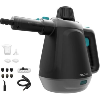 Cecotec Hydrosteam 1000 Blaze Handstoomreiniger, 1200 W, hoge druk van 3,5 bar, stoomvermogen 30 g/min, 400 ml tank, snelle reiniging en desinfectie Cecotec Hydrosteam 1000 Blaze Handstoomreiniger, 1200 W, hoge druk van 3,5 bar, stoomvermogen 30 g/min, 400 ml tank, snelle reiniging en desinfectie
