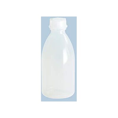 hünersdorff Plastic flessen om te vullen met schroefdop van LD-PE (onbreekbaar en geschikt voor levensmiddelen), 500 ml, transparant hünersdorff Plastic flessen om te vullen met schroefdop van LD-PE (onbreekbaar en geschikt voor levensmiddelen), 500 ml, transparant