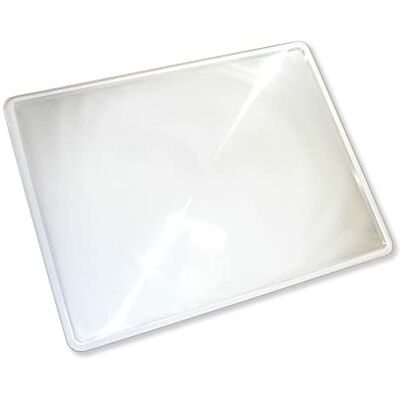 Carson Page Magnifier 2x Bladvergrootglas, Volledige Pagina's Formaat, Ideale Leeshulp voor Boeken, Kranten, Tijdschriften (DM-21) Carson Page Magnifier 2x Bladvergrootglas, Volledige Pagina's Formaat, Ideale Leeshulp voor Boeken, Kranten, Tijdschriften (DM-21)