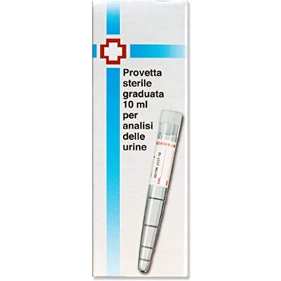 PARODI & PARODI Steriele urine analyse glas 10 ml met druksluiting, gegradueerde reageerbuis voor laboratoriumanalyse van transparante kunststof, 10 ml, cryogene buis voor urine, laboratoriumtest PARODI & PARODI Steriele urine analyse glas 10 ml met druksluiting, gegradueerde reageerbuis voor laboratoriumanalyse van transparante kunststof, 10 ml, cryogene buis voor urine, laboratoriumtest