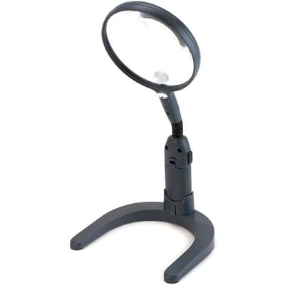 Carson MagniLamp 2x staande/handloep met LED en 3,5x spotlens (GN-55) Carson MagniLamp 2x staande/handloep met LED en 3,5x spotlens (GN-55)