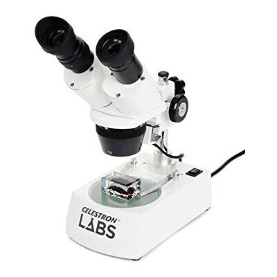 Celestron 44218 CL-S10-60 Stereo Microscope, 10x-60x Magnification, White Celestron 44218 CL-S10-60 Stereo Microscope, 10x-60x Magnification, White