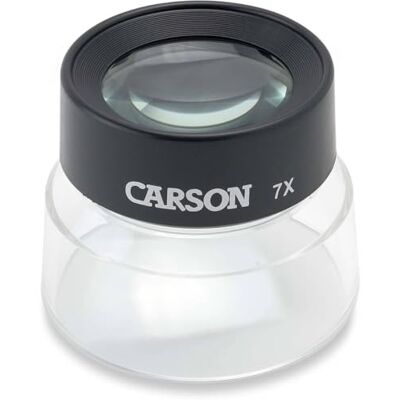 Carson LumiLoupe 7x Pre-Focused Stand Vergrootglas(LL-77) Carson LumiLoupe 7x Pre-Focused Stand Vergrootglas(LL-77)