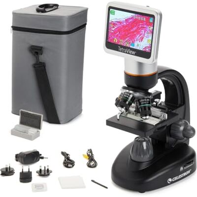 Celestron 44347 TetraView LCD digitale microscoop Celestron 44347 TetraView LCD digitale microscoop
