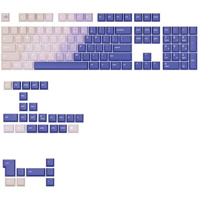 GLORIOUS GPBT Purple Haze Keycaps US/ISO Lay-out Formaat 135 Stuks Gradient PBT Polymeer No-Fade Sublimatie, Custom Mechanisch Toetsenbord 100% 75% 65% 60% Compatibel, Windows MacOS GLORIOUS GPBT Purple Haze Keycaps US/ISO Lay-out Formaat 135 Stuks Gradient PBT Polymeer No-Fade Sublimatie, Custom Mechanisch Toetsenbord 100% 75% 65% 60% Compatibel, Windows MacOS
