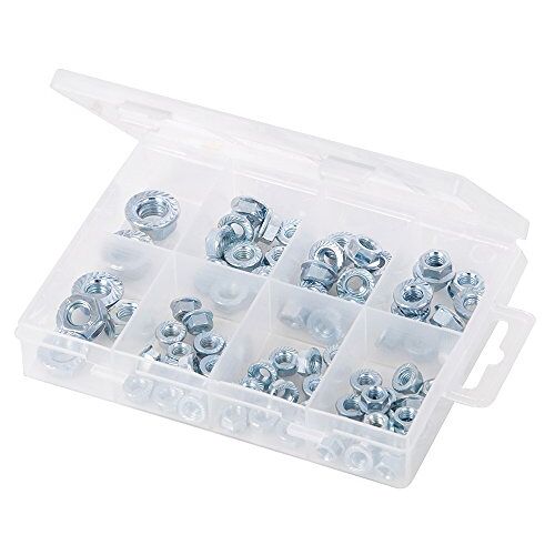 FIXMAN 205828 flensmoeren assortiment 78-delig, zilver