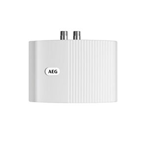 AEG elektronische kleine doorstroomverwarmer MTE 570 voor wastafel, 5,7 kW, vaste aansluiting, drukvast/-los, 231216