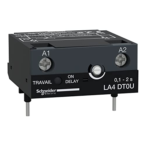 Schneider LA4DT0U elektronische vertraging, inschakelvertraging 0,1-2 s, 24-250 V DC/AC